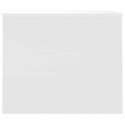 vidaXL Couchtisch Hochglanz-Weiß 80x50,5x41,5 cm Holzwerkstoff