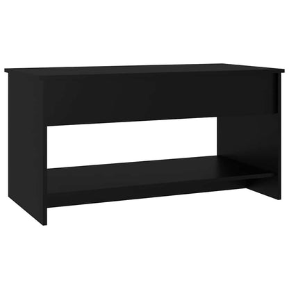 vidaXL Couchtisch Schwarz 102x50x52,5 cm Holzwerkstoff