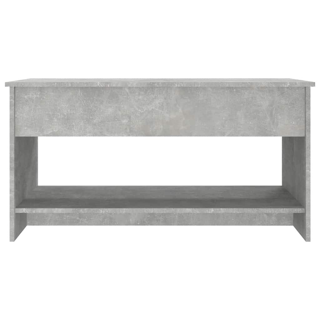 vidaXL Couchtisch Betongrau 102x50x52,5 cm Holzwerkstoff