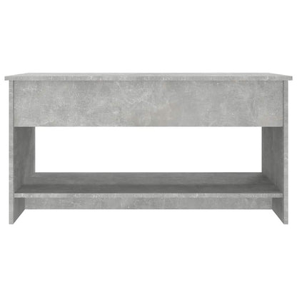 vidaXL Couchtisch Betongrau 102x50x52,5 cm Holzwerkstoff