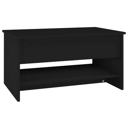 vidaXL Couchtisch Schwarz 80x50x40 cm Holzwerkstoff