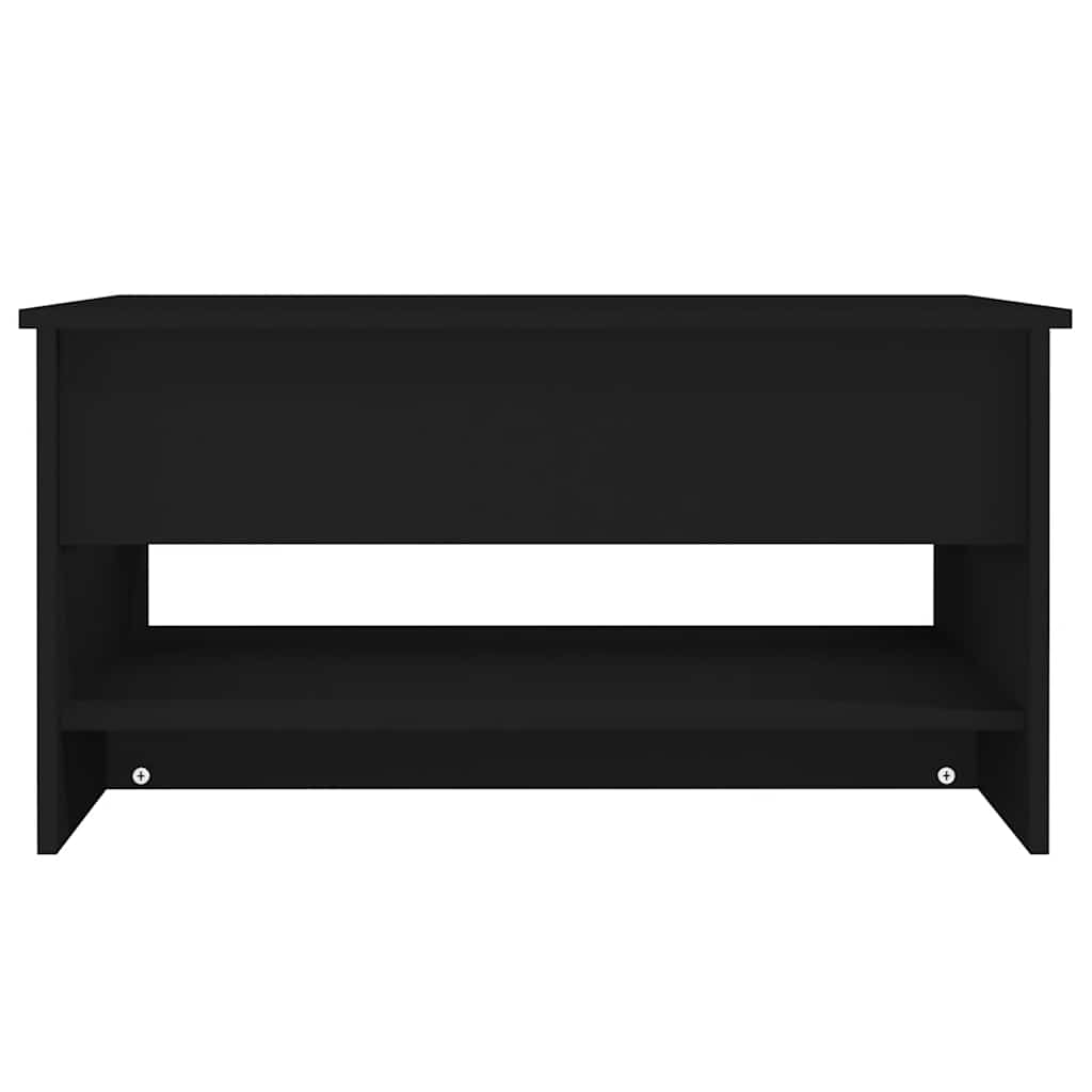 vidaXL Couchtisch Schwarz 80x50x40 cm Holzwerkstoff