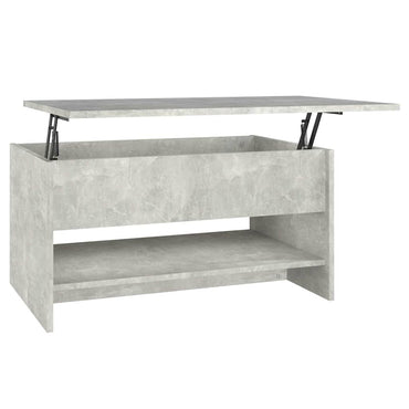 vidaXL Couchtisch Betongrau 80x50x40 cm Holzwerkstoff