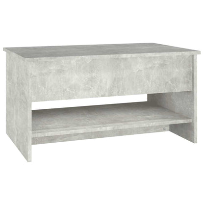 vidaXL Couchtisch Betongrau 80x50x40 cm Holzwerkstoff