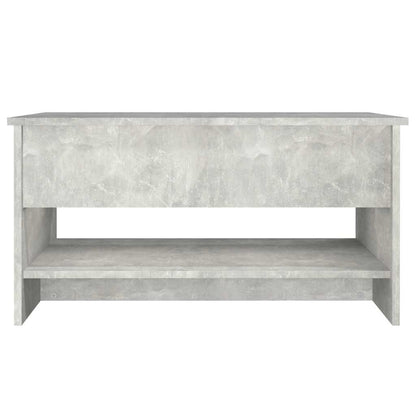 vidaXL Couchtisch Betongrau 80x50x40 cm Holzwerkstoff