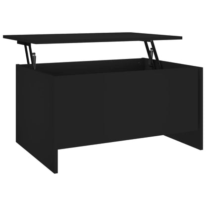 vidaXL Couchtisch Schwarz 80x55,5x41,5 cm Holzwerkstoff