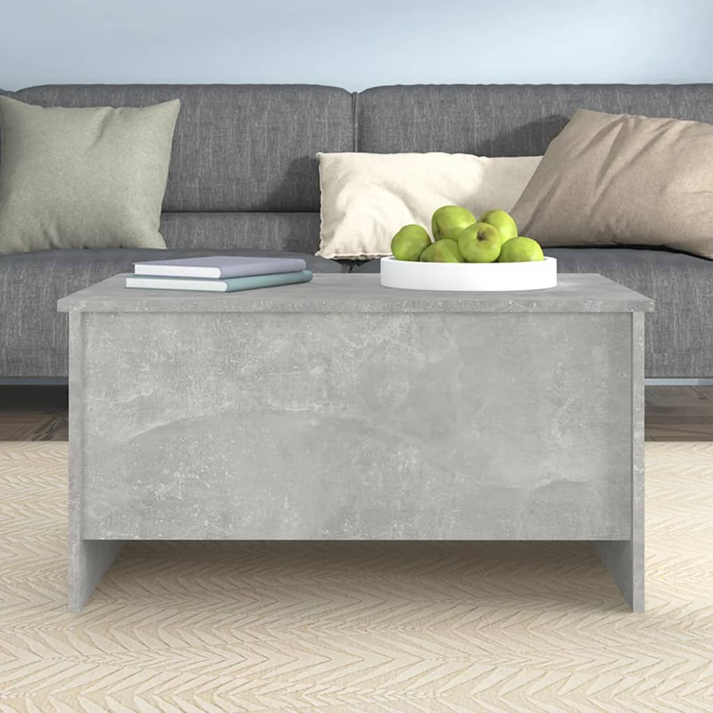 vidaXL Couchtisch Betongrau 80x55,5x41,5 cm Holzwerkstoff