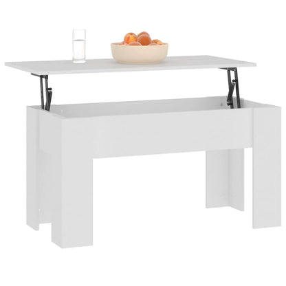 vidaXL Couchtisch Weiß 101x49x52 cm Holzwerkstoff