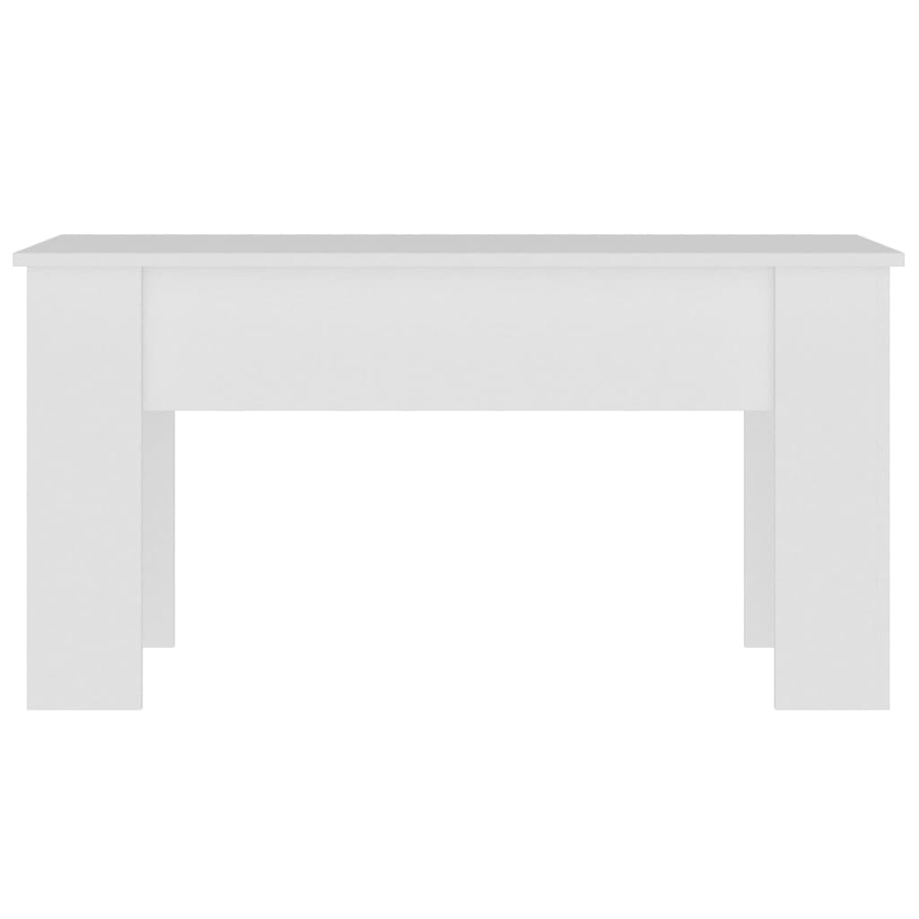 vidaXL Couchtisch Weiß 101x49x52 cm Holzwerkstoff