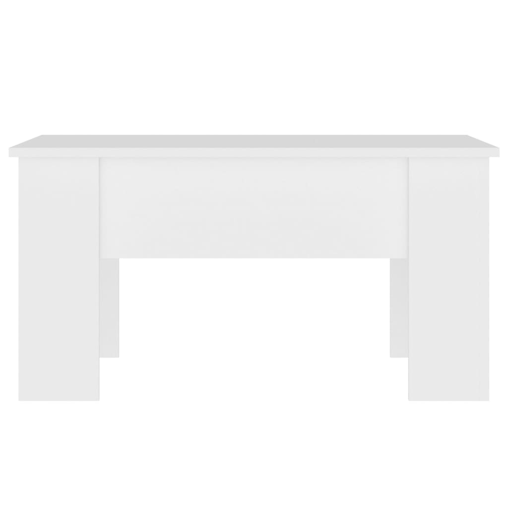 vidaXL Couchtisch Weiß 79x49x41 cm Holzwerkstoff