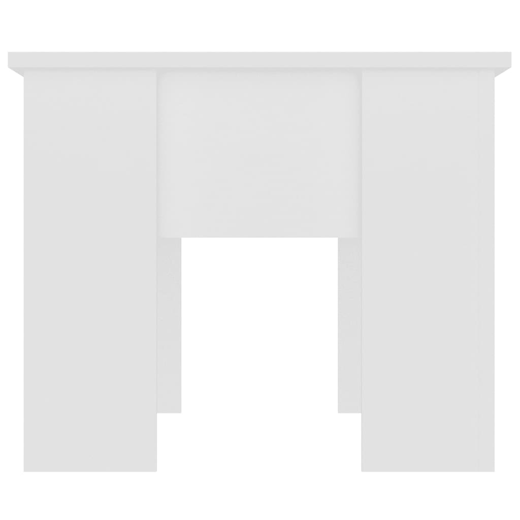 vidaXL Couchtisch Weiß 79x49x41 cm Holzwerkstoff