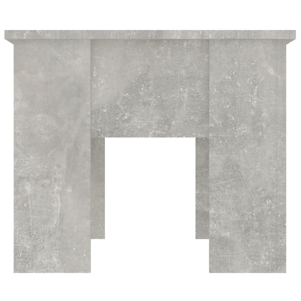vidaXL Couchtisch Betongrau 79x49x41 cm Holzwerkstoff