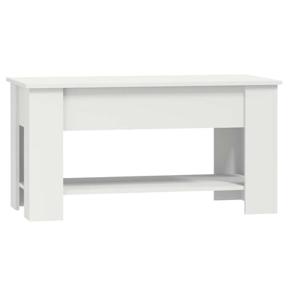 vidaXL Couchtisch Weiß 101x49x52 cm Holzwerkstoff