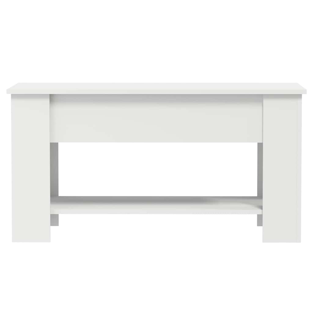 vidaXL Couchtisch Weiß 101x49x52 cm Holzwerkstoff