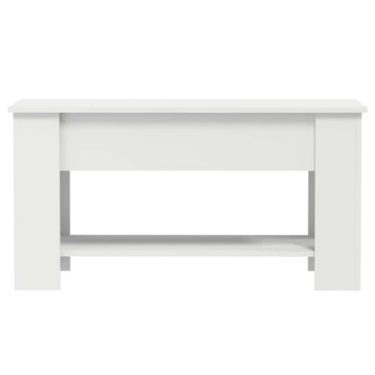 vidaXL Couchtisch Weiß 101x49x52 cm Holzwerkstoff
