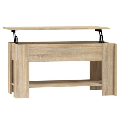 vidaXL Couchtisch Sonoma-Eiche 101x49x52 cm Holzwerkstoff