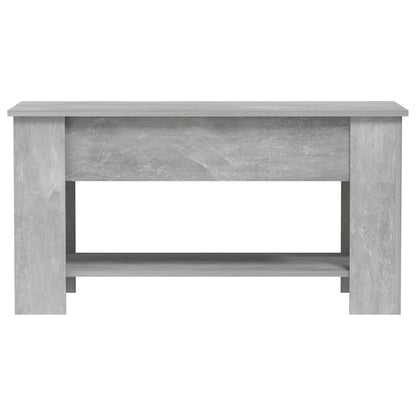 vidaXL Couchtisch Betongrau 101x49x52 cm Holzwerkstoff