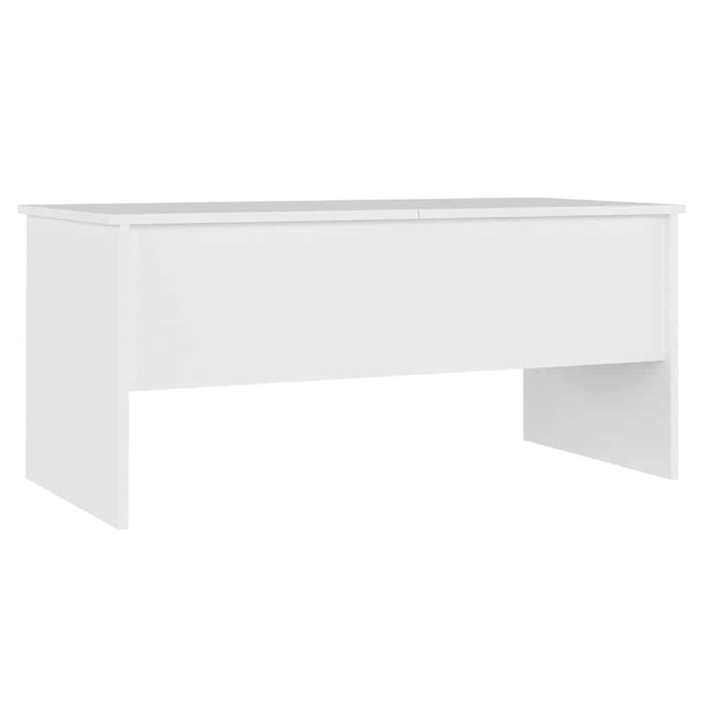 vidaXL Couchtisch Weiß 102x50,5x46,5 cm Holzwerkstoff
