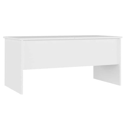 vidaXL Couchtisch Weiß 102x50,5x46,5 cm Holzwerkstoff