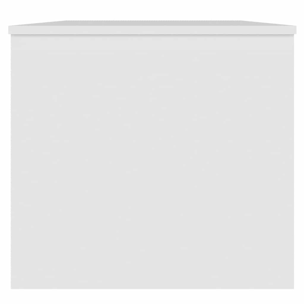 vidaXL Couchtisch Weiß 102x50,5x46,5 cm Holzwerkstoff