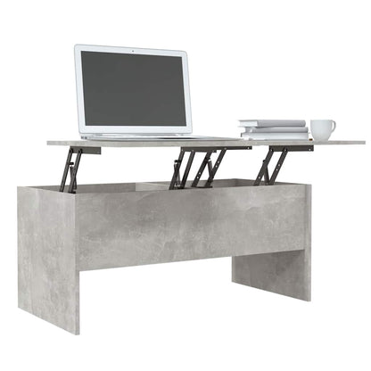 vidaXL Couchtisch Betongrau 102x50,5x46,5 cm Holzwerkstoff