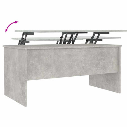 vidaXL Couchtisch Betongrau 102x50,5x46,5 cm Holzwerkstoff