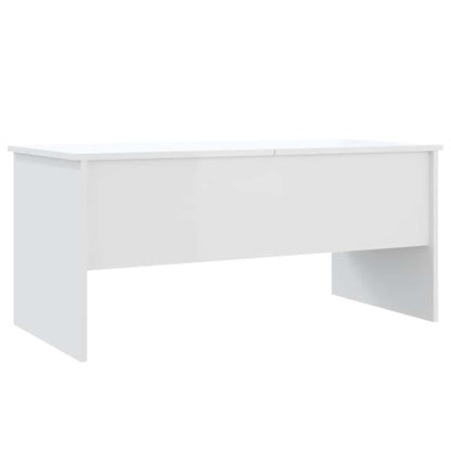 vidaXL Couchtisch Hochglanz-Weiß 102x50,5x46,5 cm Holzwerkstoff