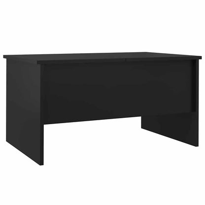 vidaXL Couchtisch Schwarz 80x50x42,5 cm Holzwerkstoff