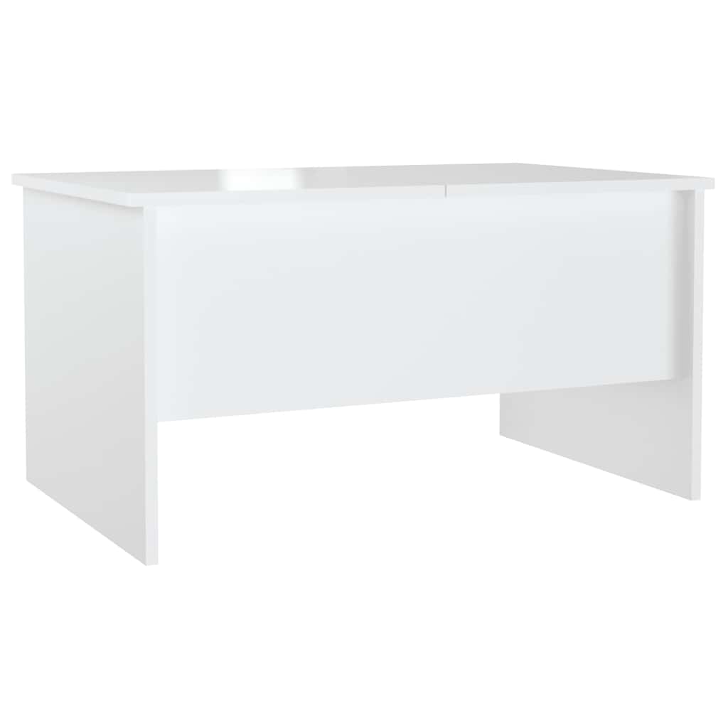 vidaXL Couchtisch Hochglanz-Weiß 80x50x42,5 cm Holzwerkstoff