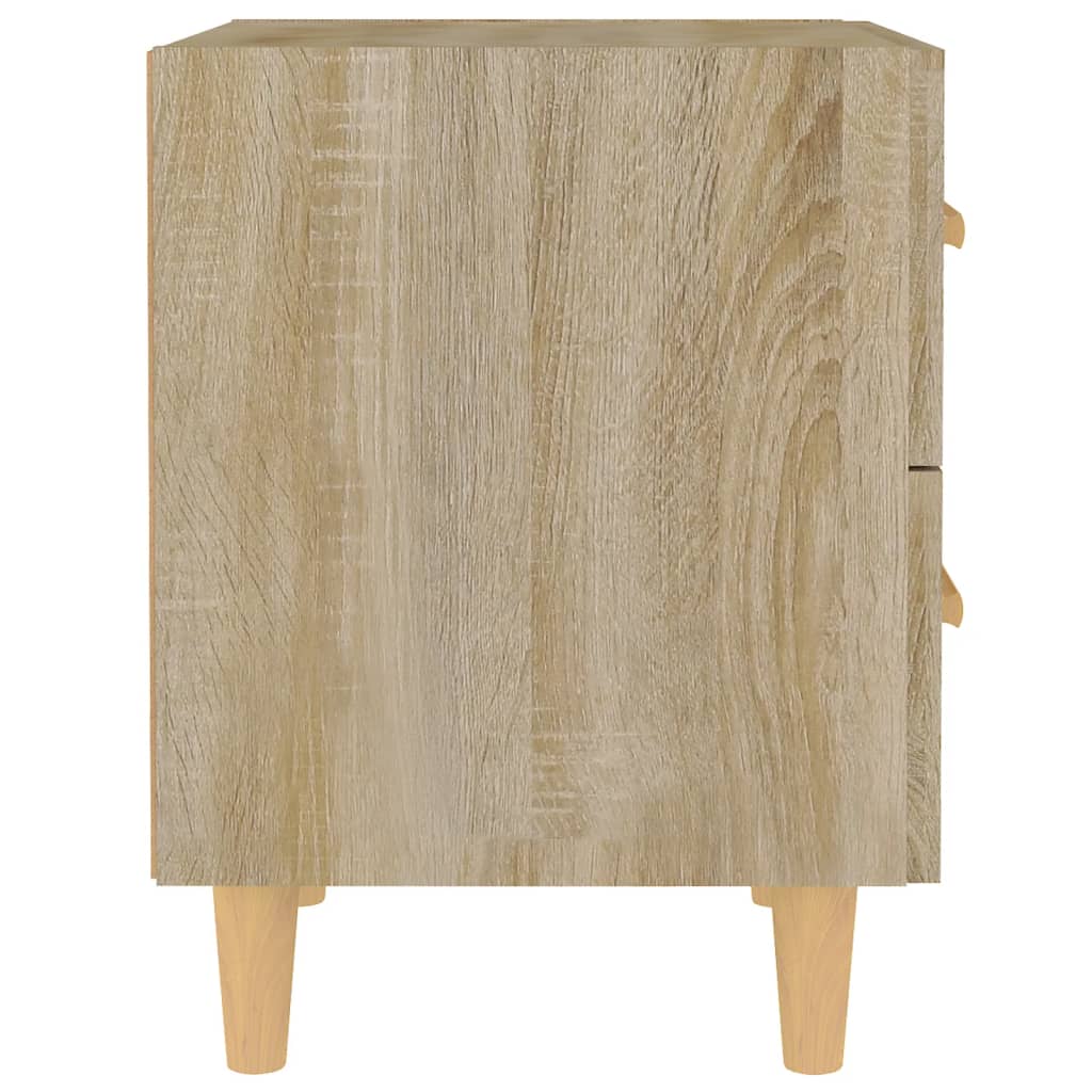 vidaXL Nachttisch Sonoma-Eiche 40x35x47,5 cm
