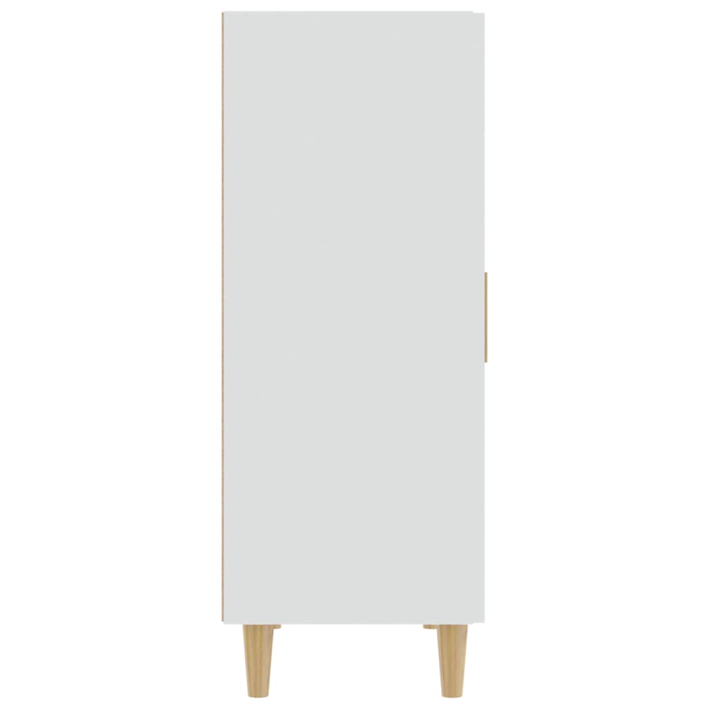 vidaXL Bahut blanc 70x34x90 cm Aggloméré