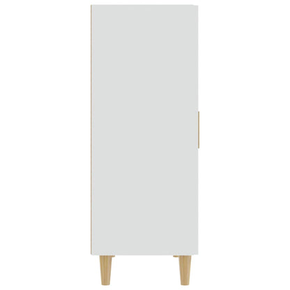 vidaXL Bahut blanc 70x34x90 cm Aggloméré