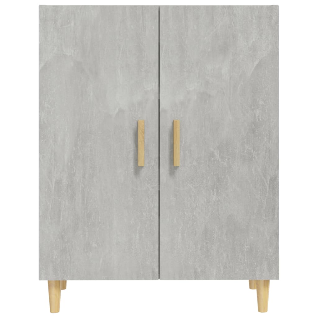 vidaXL Buffet Gris Ciment 70x34x90 cm Bois d'ingénierie