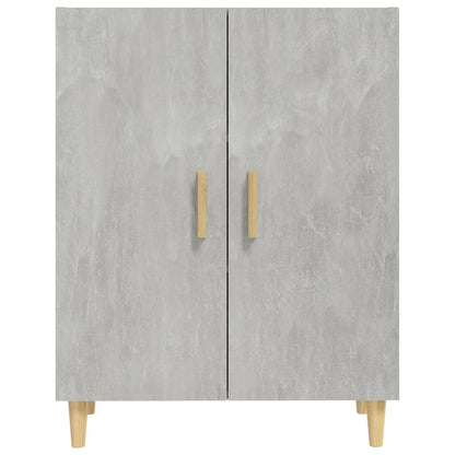 vidaXL Buffet Gris Ciment 70x34x90 cm Bois d'ingénierie