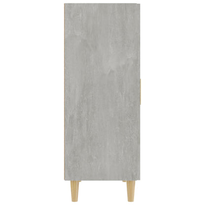 vidaXL Buffet Gris Ciment 70x34x90 cm Bois d'ingénierie
