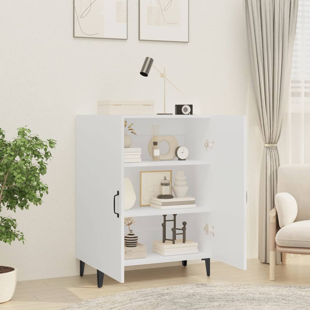 vidaXL Buffet blanc 70x34x90 cm Aggloméré
