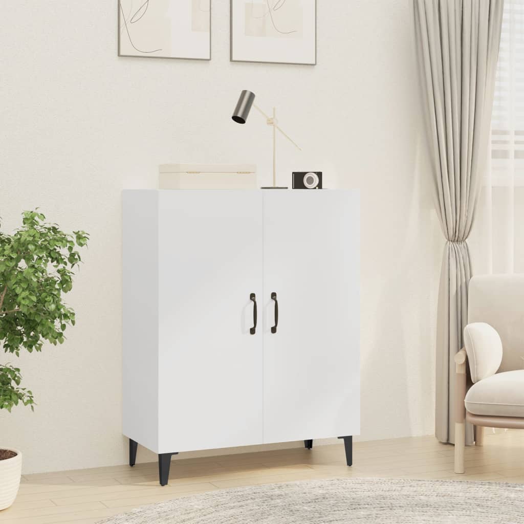 vidaXL Buffet blanc 70x34x90 cm Aggloméré