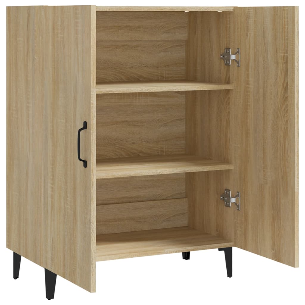 vidaXL Buffet en aggloméré coloris chêne Sonoma 70x34x90 cm