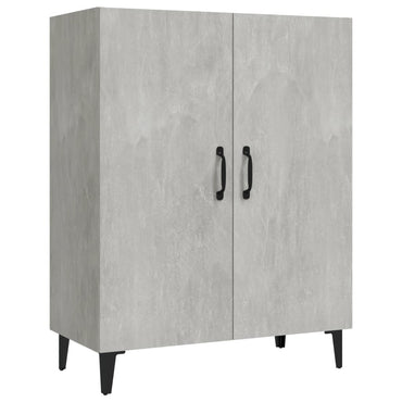 vidaXL Buffet Gris Ciment 70x34x90 cm Bois d'ingénierie