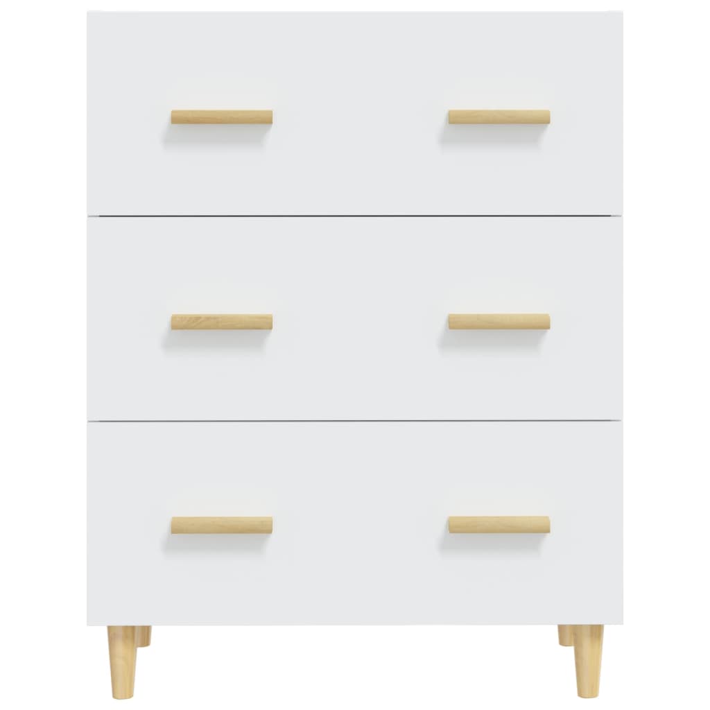 vidaXL Buffet blanc 70x34x90 cm Aggloméré