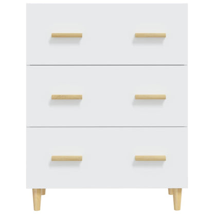 vidaXL Buffet blanc 70x34x90 cm Aggloméré