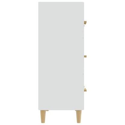 vidaXL Buffet blanc 70x34x90 cm Aggloméré