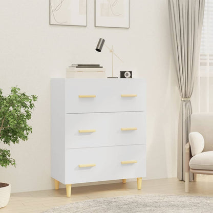 vidaXL Buffet blanc 70x34x90 cm Aggloméré