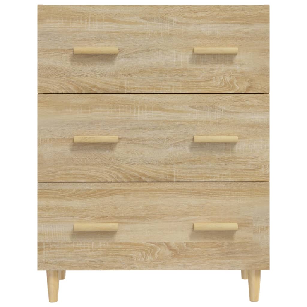 vidaXL Buffet chêne Sonoma 70x34x90 cm Aggloméré