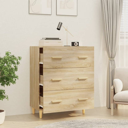 vidaXL Buffet chêne Sonoma 70x34x90 cm Aggloméré