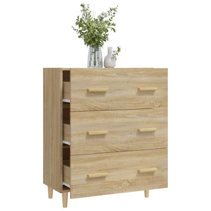 vidaXL Buffet chêne Sonoma 70x34x90 cm Aggloméré