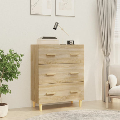 vidaXL Buffet chêne Sonoma 70x34x90 cm Aggloméré