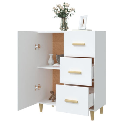 vidaXL Sideboard Weiß 69,5x34x90 cm Holzwerkstoff