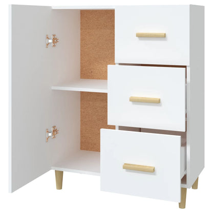vidaXL Sideboard Weiß 69,5x34x90 cm Holzwerkstoff