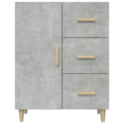 vidaXL Sideboard Betongrau 69,5x34x90 cm Holzwerkstoff